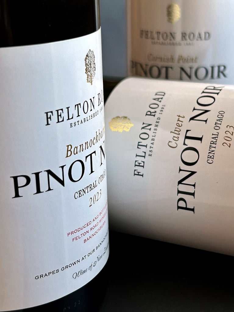 Felton Road 2023 Pinot Noirs